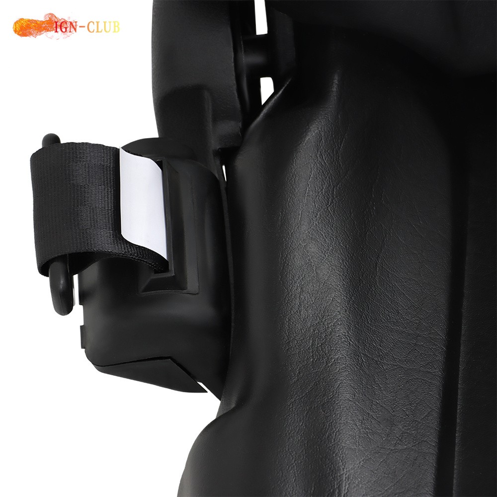 Black Universal Forklift Seat Fits For Clark Cat Hyster Yale Toyota New