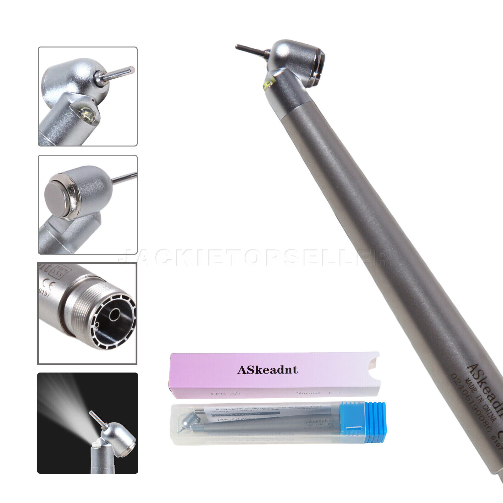 45° Surgical NSK PANA MAX Style Dental Pieza de mano alta velocidad 2Hole Borden
