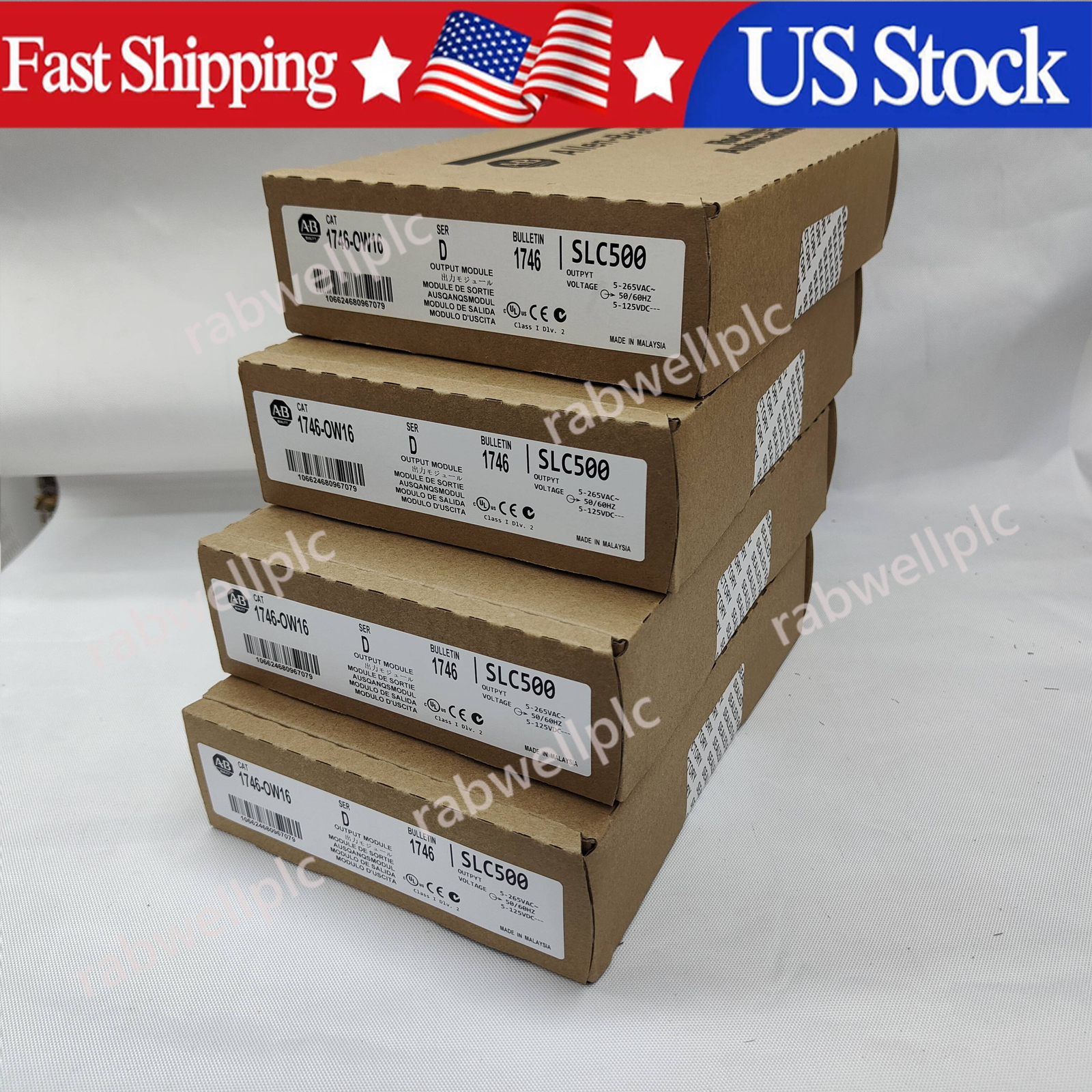 Allen-Bradley 1746-OW16 SLC 16 Point Digital Output Module New Factory Sealed