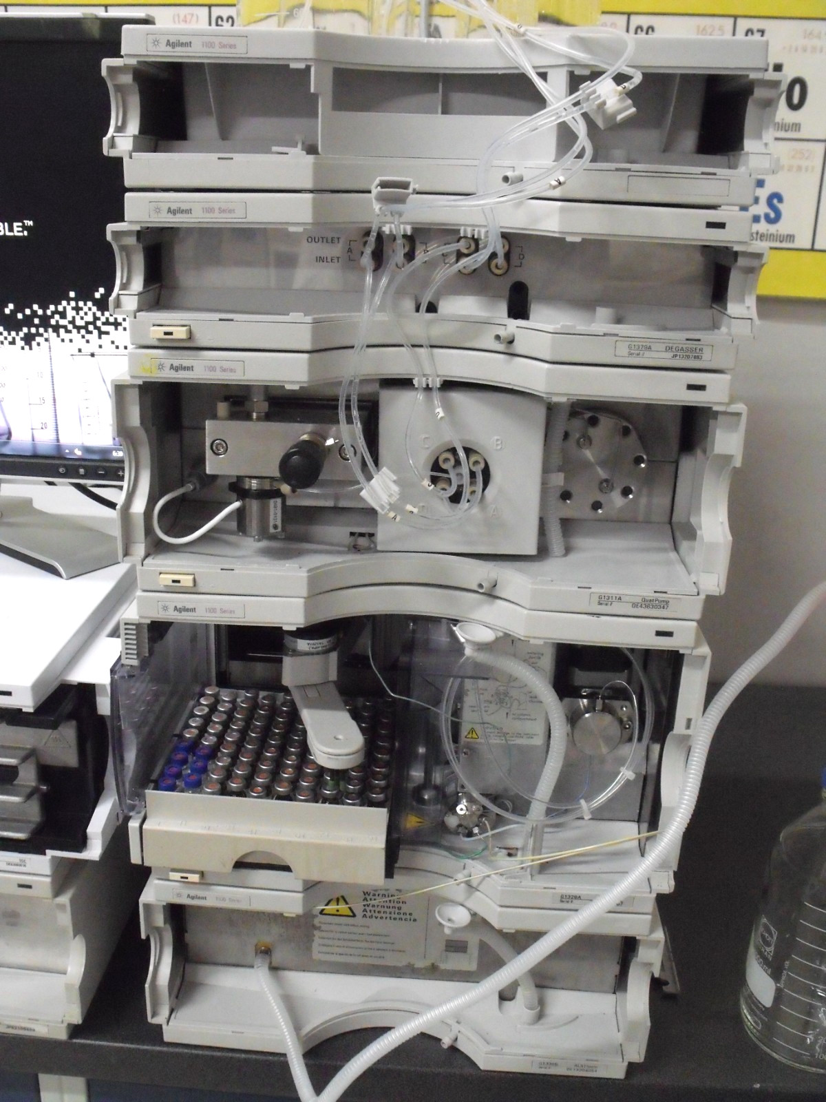 AGILENT 1100 1200 HPLC SYSTEM G1316A G1314A G1379A G1311A G1329A G1330B QUAT VWD