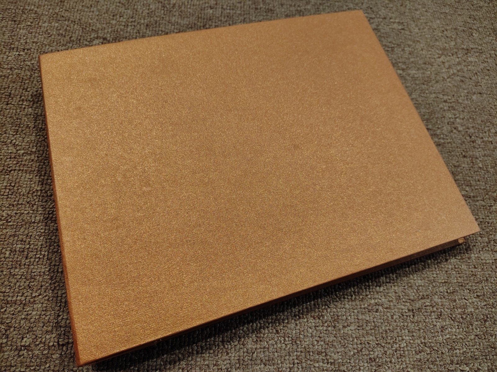 ART WATERCOLOR INK Journal Lama-Li Paper 9×12 80 Pages Deckle 100lbs Copper Book