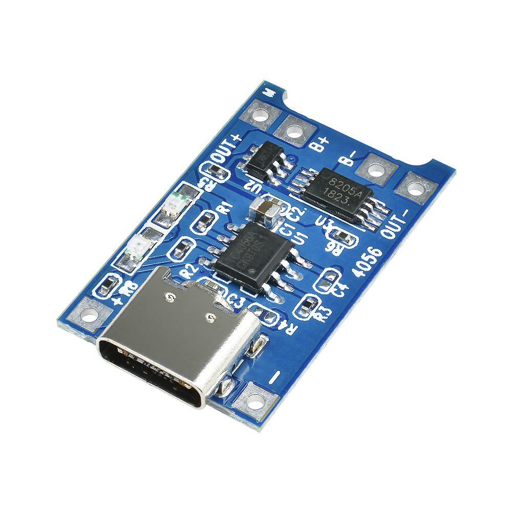 5V 1A USB-C TP4056 DW01A 18650 Lithium Battery Charging Charger Module 1/2/5/10x