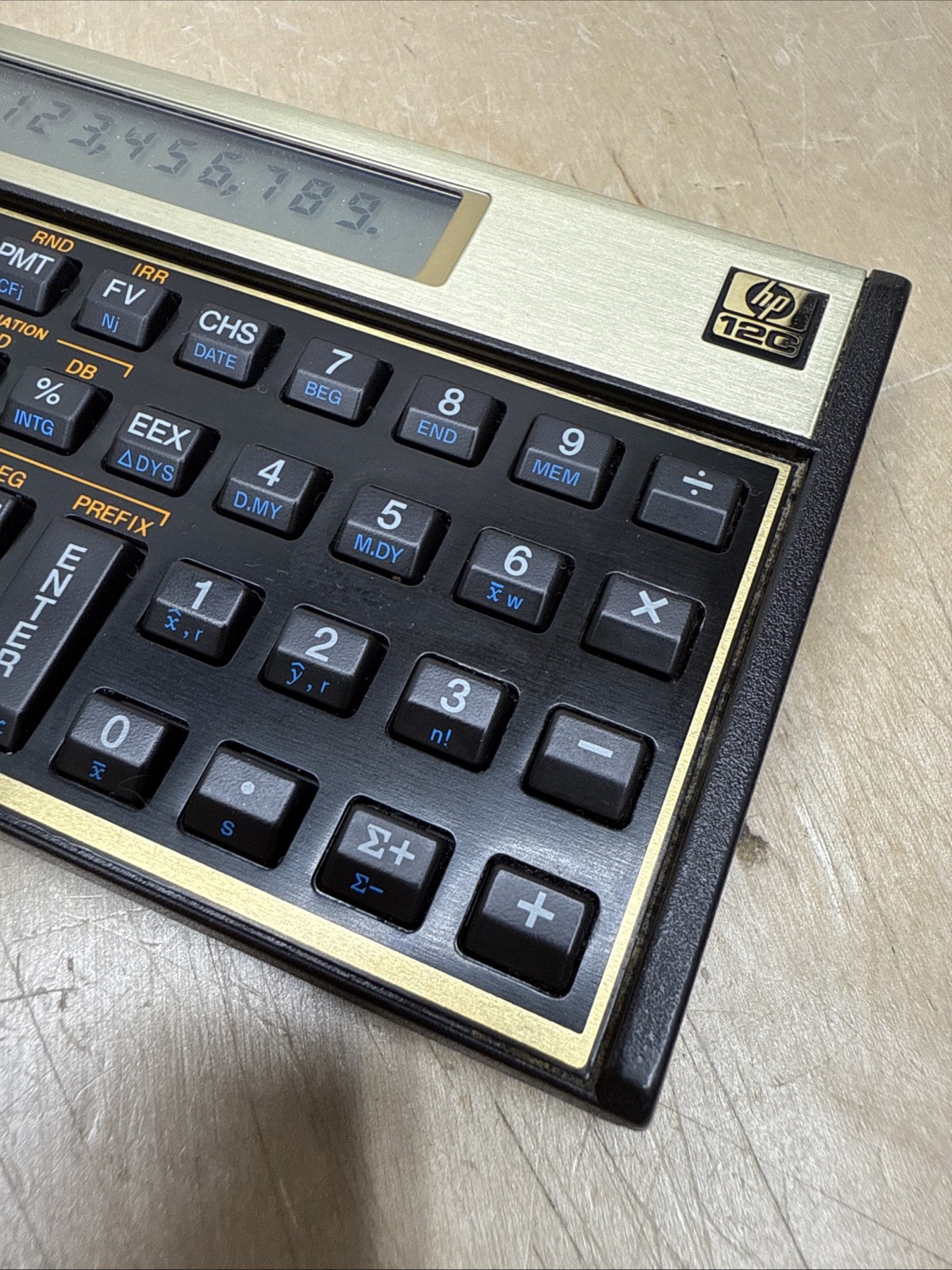 Hewlett-Packard HP-12C Financial Calculator New Battery Tested Working Malaysia