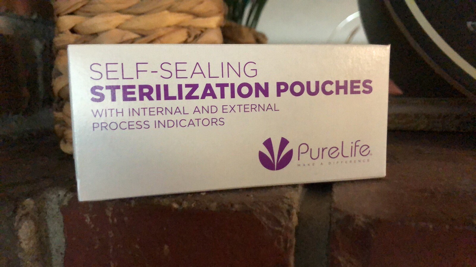 1000 Self-Sealing Sterilization Pouches 2-1/4” x 4” Color Changing- Free Ship!
