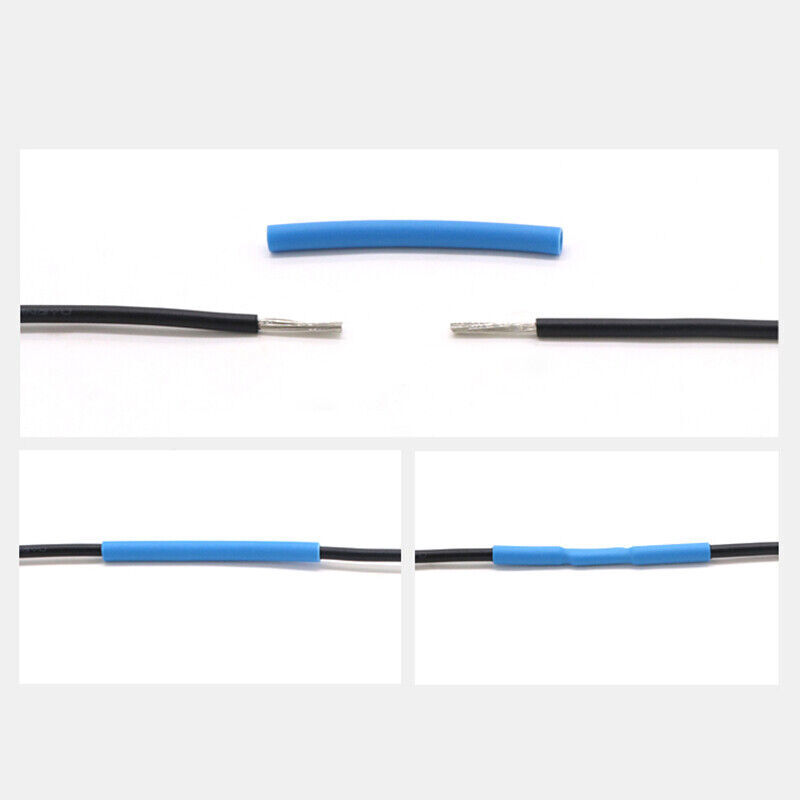 Waterproof Heat Shrink Tubing Kit 3:1 Ratio Dual Wall Adhesive Lined Glue Tube