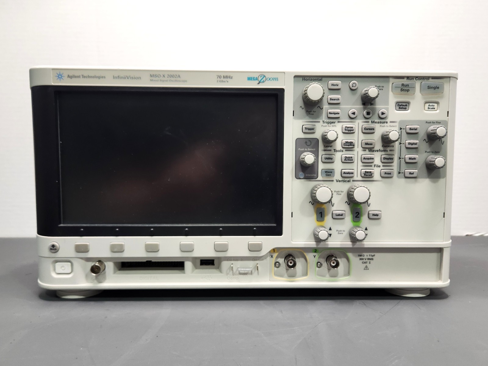 Agilent InfiniiVision MSO-X 2002A Mixed Signal Oscilloscope MSOX2002A No Power