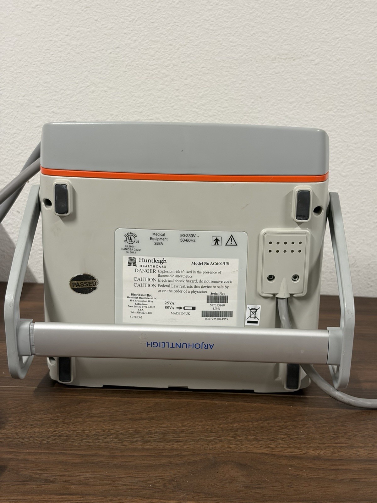 ARJOHUNTLEIGH FLOWTRON UNIVERSAL PUMP HUNTLEIGH 100-230V 50/60HZ