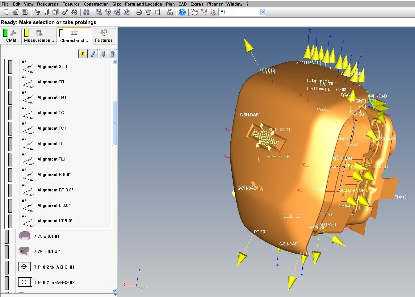 Zeiss XXT – Vast XT Calypso Programming / Hexagon PC DIMS / Mitutoyo MCOSMOS