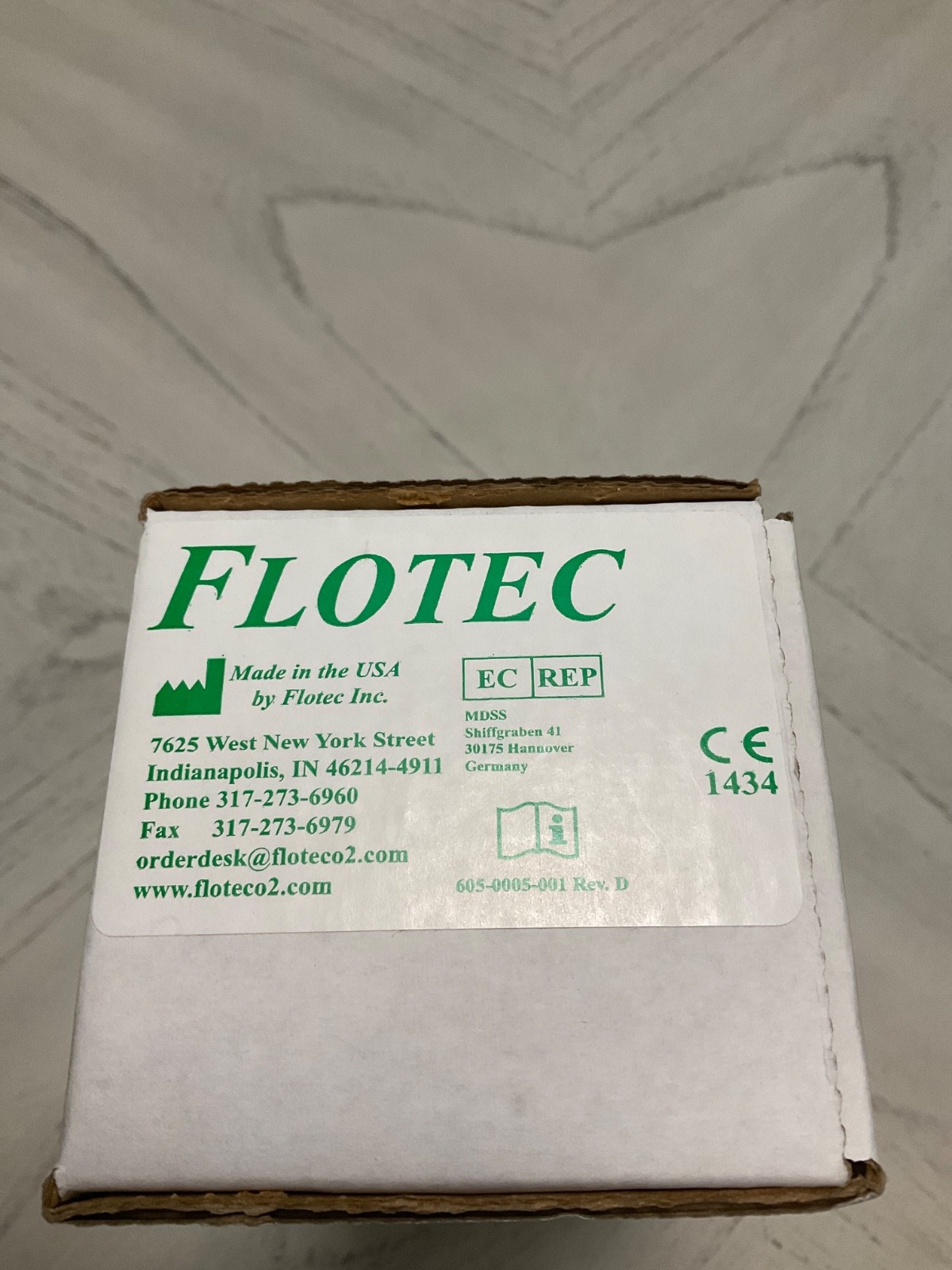 FLOTEC RR800-320M1 Oxygen Regulator (1419)