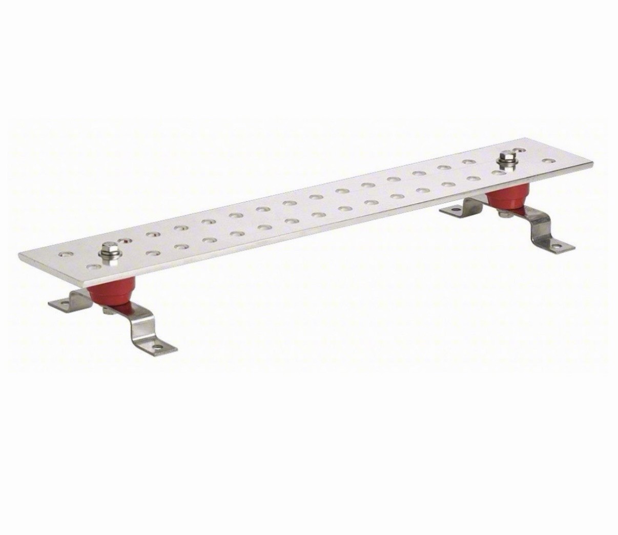 Panduit GB4N0016TPI-1, Tin Plated Ground Bar,24IN LG, 16 POS.