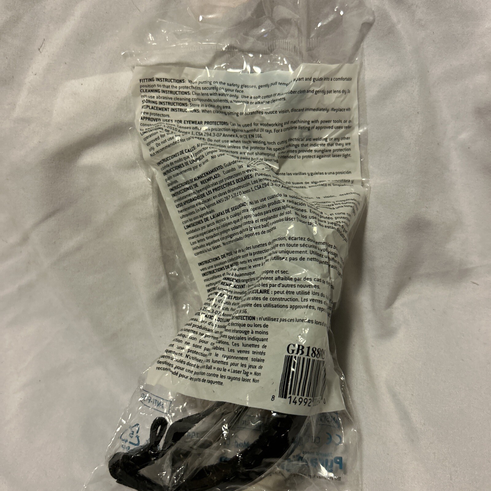 Pyramex V2G Safety Glasses with Black Strap. Box Of 12. Free Shipping!
