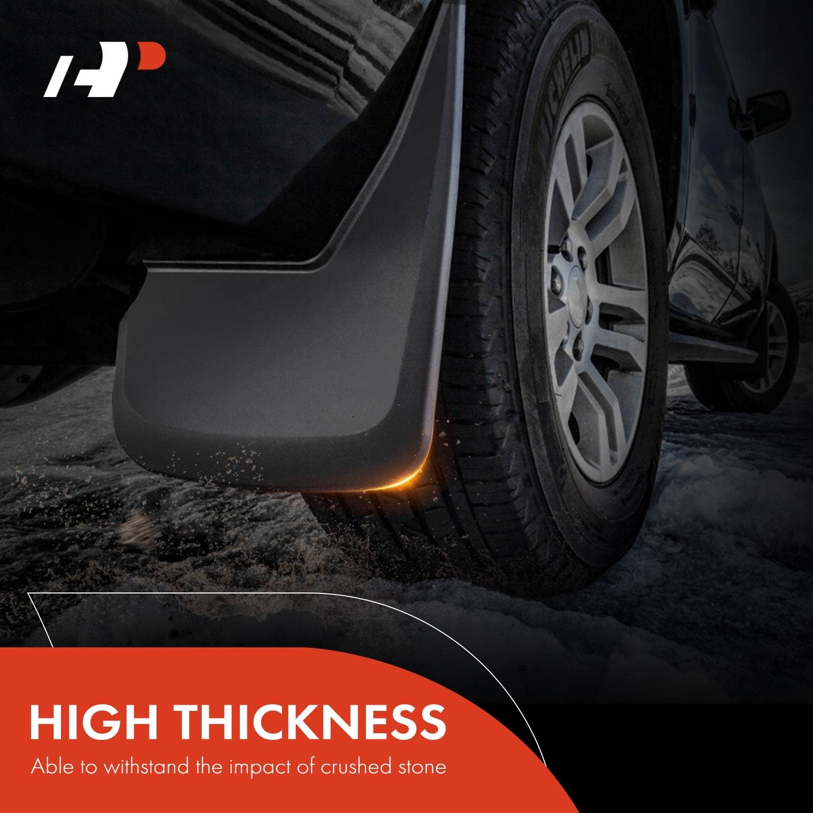 A-Premium Mud Flaps Compatible Gmc Sierra 1500 2014-2019 Sierra 2500 Hd 3500 Hd