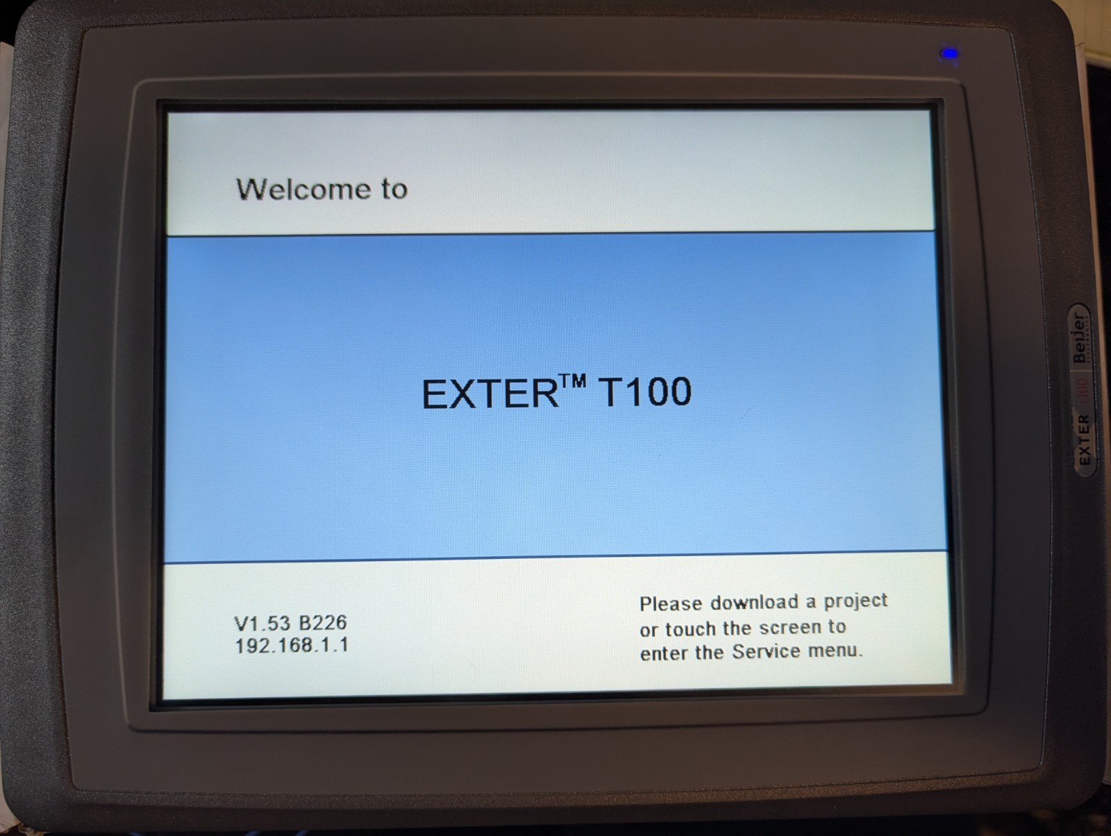 NEW IN BOX. Beijer EXTER T100 HMI. Operator Panel. Touch Screen. 06030G