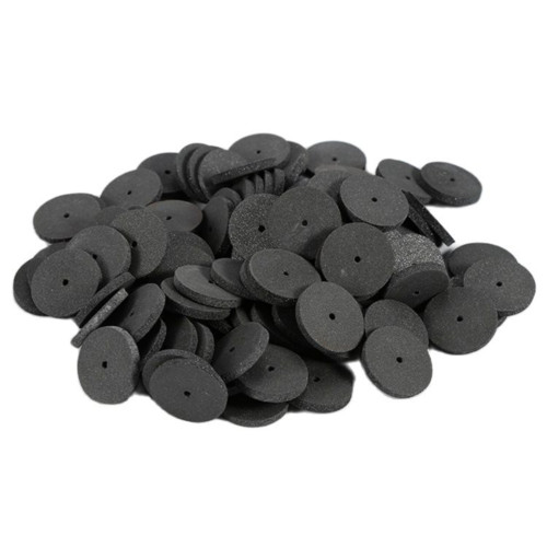 Dental Lab Silicone Rubber Polishing Wheels Burs Polishers 2.35mm/Rotary Mandrel