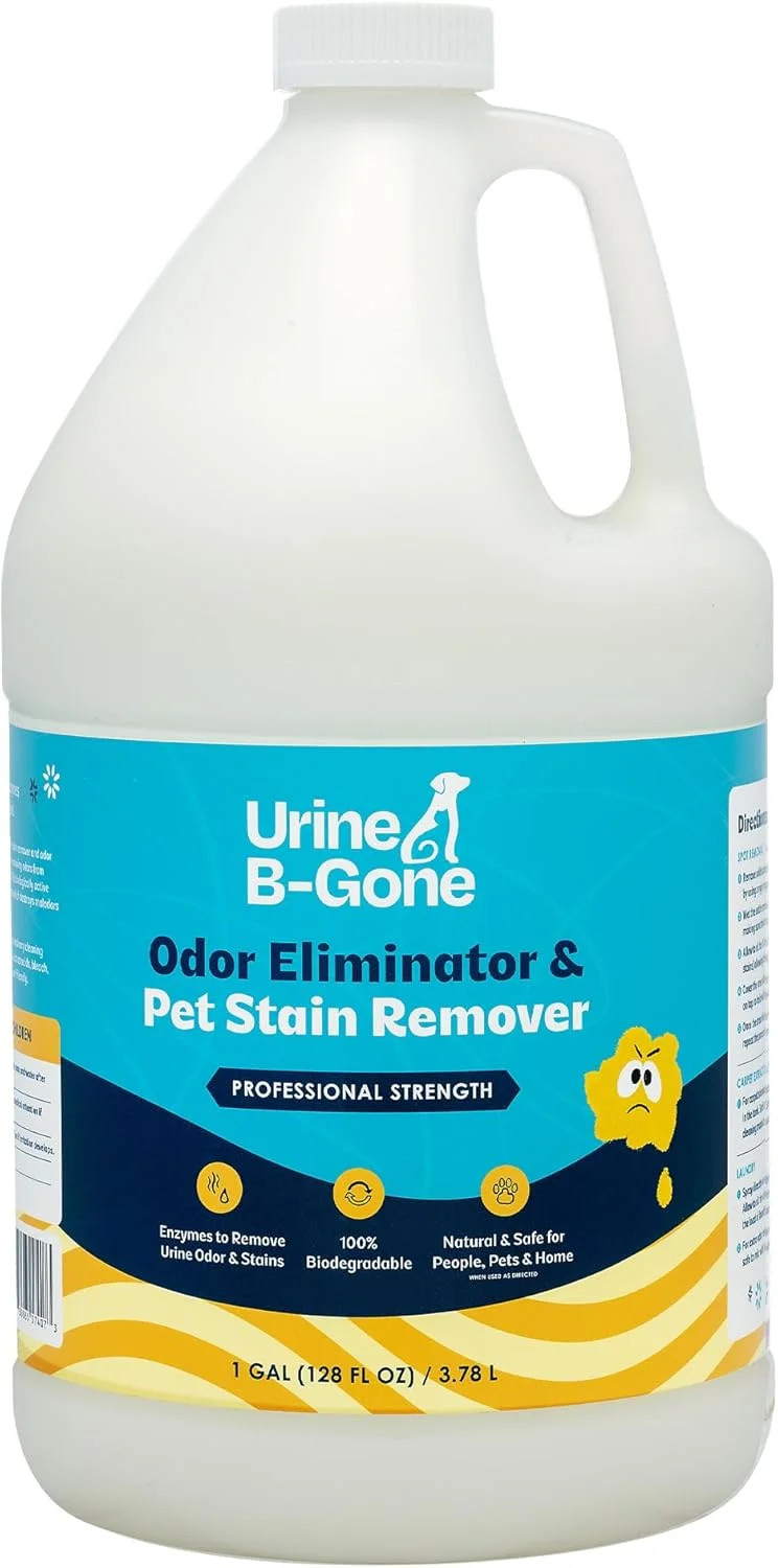 Urine B-Gone, Professional Enzyme Odor Eliminator & Pet Stain Remover, Human, Ca