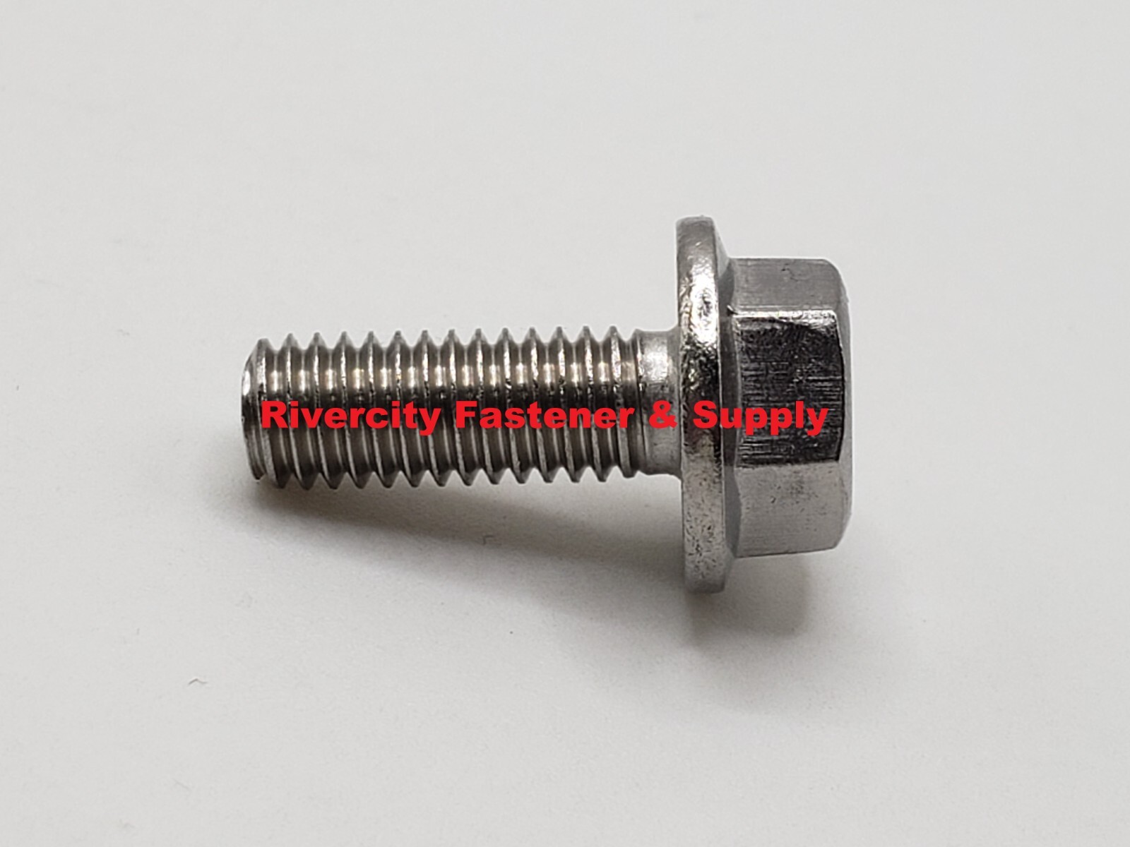 (10) M6-1.0×16 Flange Bolts 6mm x 16mm Stainless Steel Screws M6x1.0 x 16