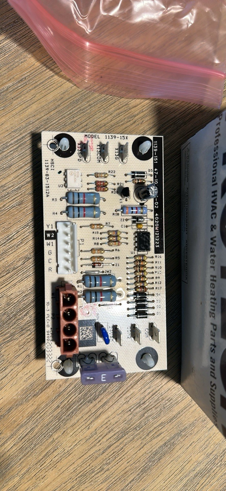 OEM Rheem Ruud Blower Control Board (Part # 47-100436-02)