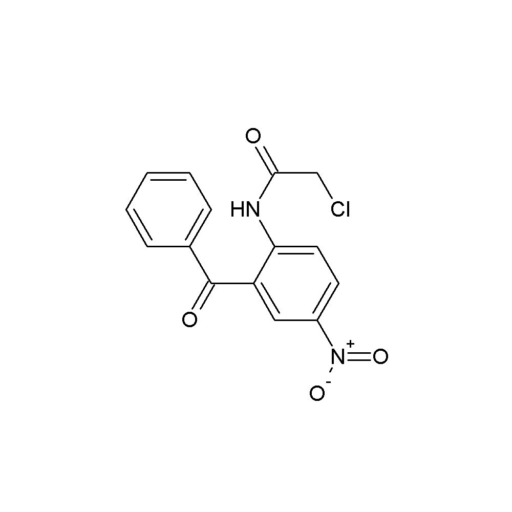 N-(2-benzoyl-4-nitrophenyl)-2-chloroacetamide min 97% 5 Grams