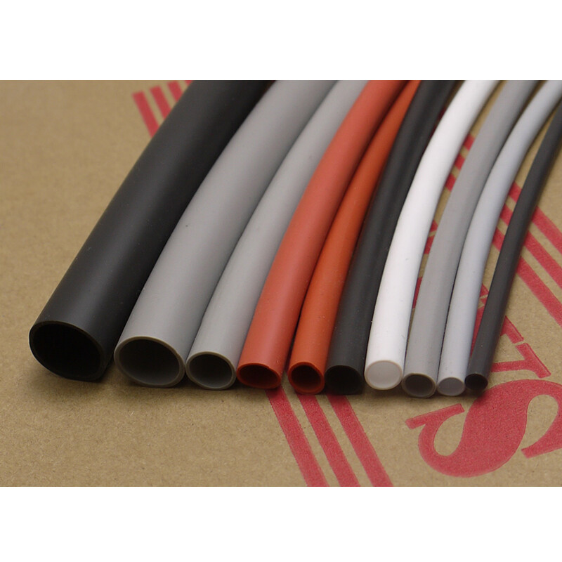 1-15mm White Flexible Silicone Rubber Heat Shrink Tube 1.7:1 High Temp 200°C