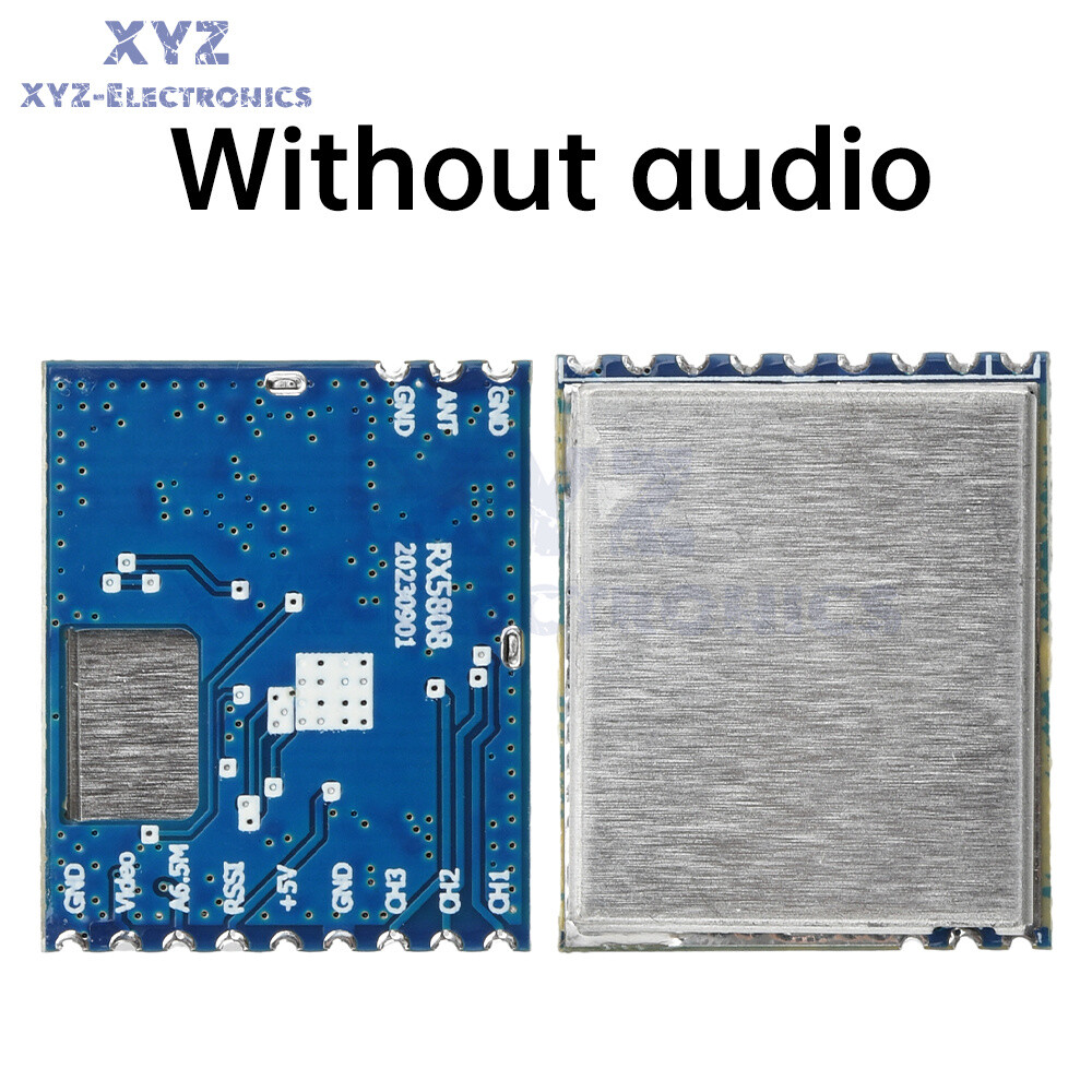 5.8G 5725~5865MHz Receiver Module RX5808 Wireless Audio Video Receiver Module