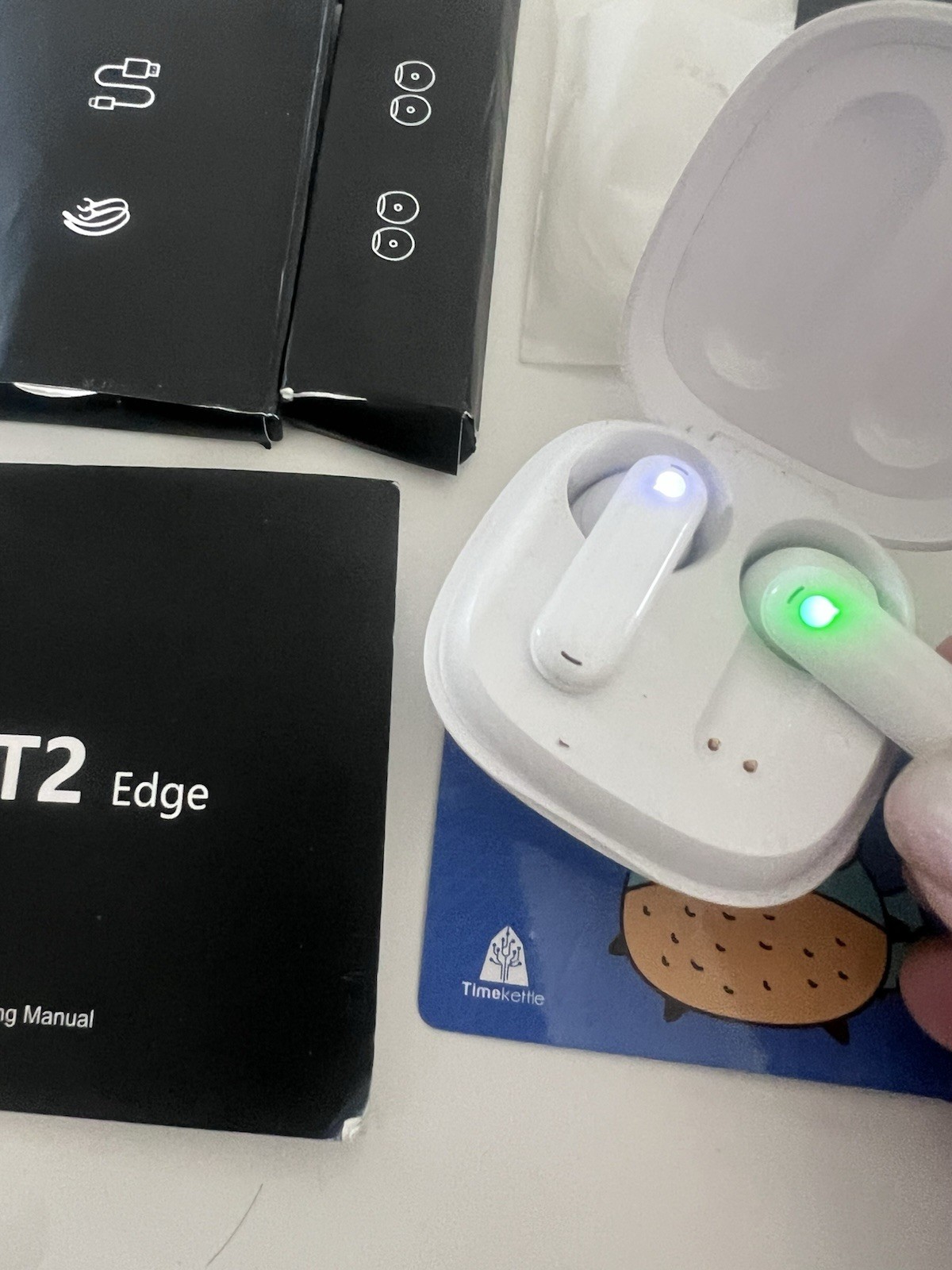 Timekettle WT2 Edge Translator Earbuds 40 Languages & 93 Accent (OFFLINE) White