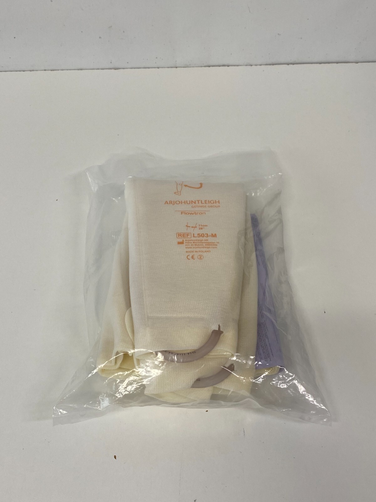 Arjo L501-M Flowtron SCD DVT Compression Garment MEDIUM CALF (*H39*)