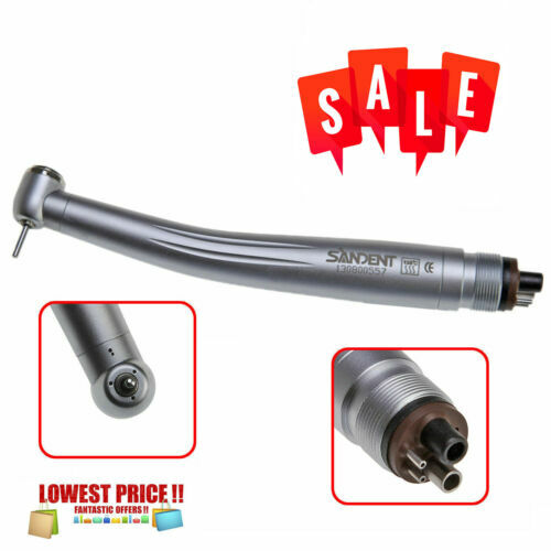 1-10 Packs SANDENT Dental High Speed Handpiece Standard Push Button 4 Holes