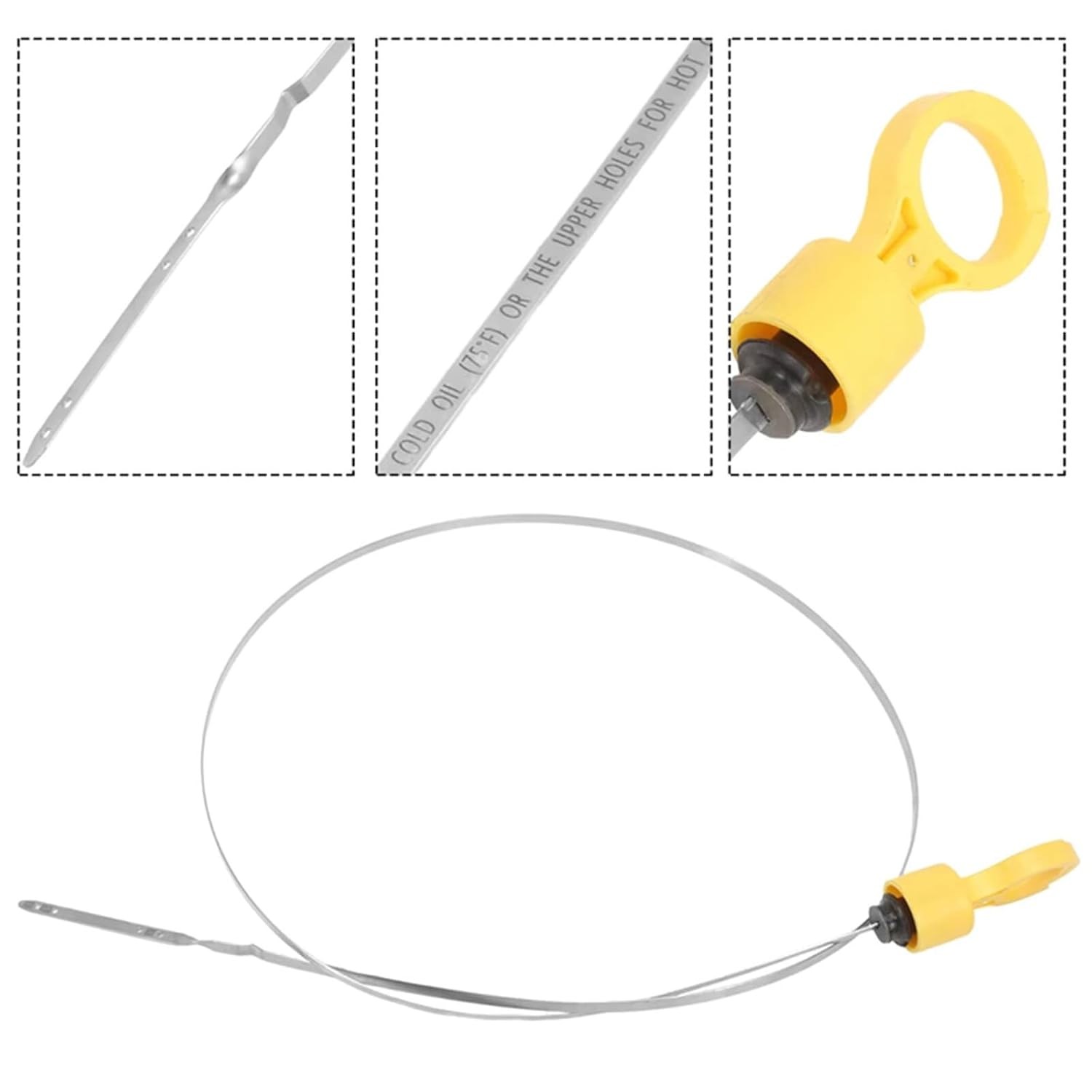 Transmission Fluid Dipstick, Compatible with 2500 3500 6.7L 68RFE 2007-2022, Tra