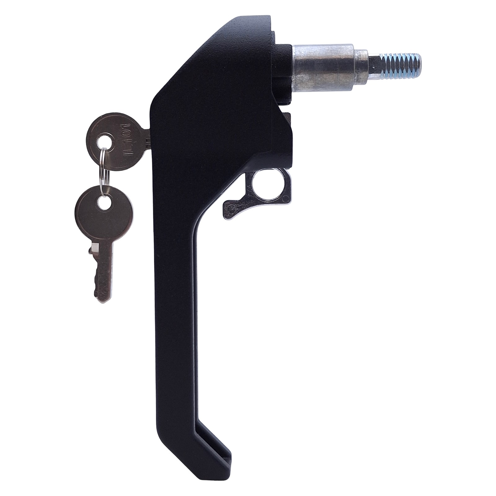 Saginaw SCE-PKH7 Latch Handle With 2x Keys, 7″ Size, 1/4-Turn Latch Type