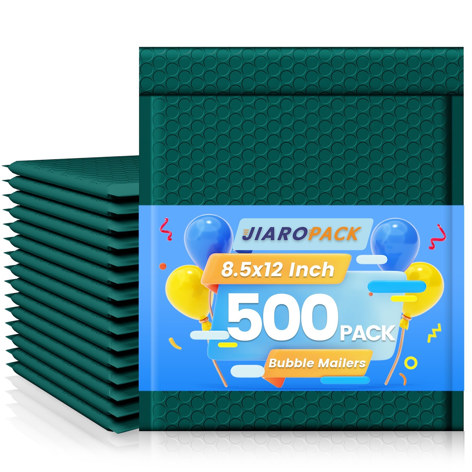 500x Bubble Mailers Padded Envelopes Mailing Bags Bulk 8.5×12″ #2 Forest Green