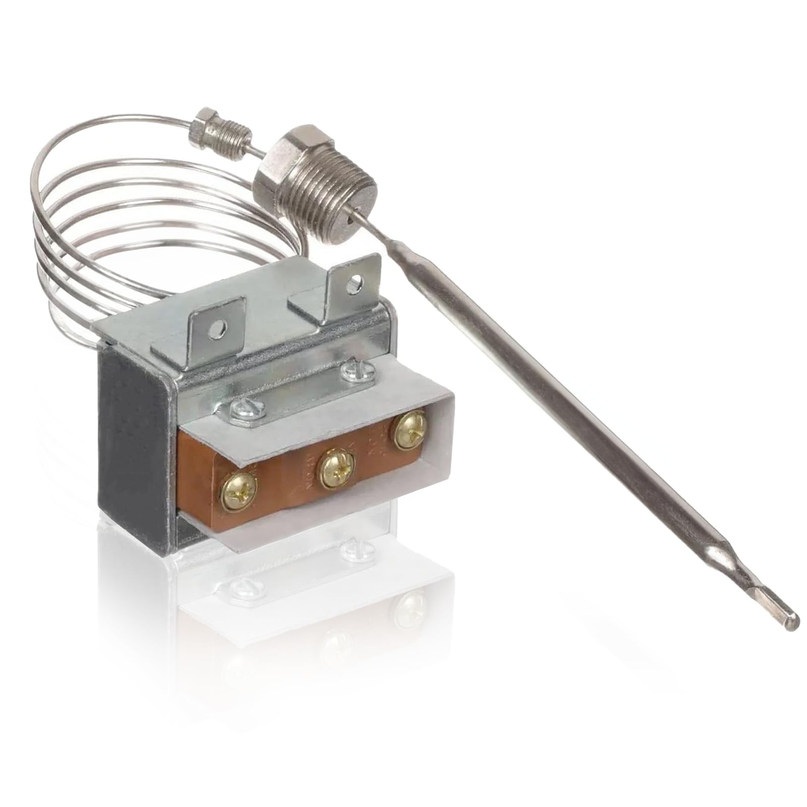High Limit Thermostat Fryer Switch 450F 3/8 MPT For Gas Deep Fryer Parts