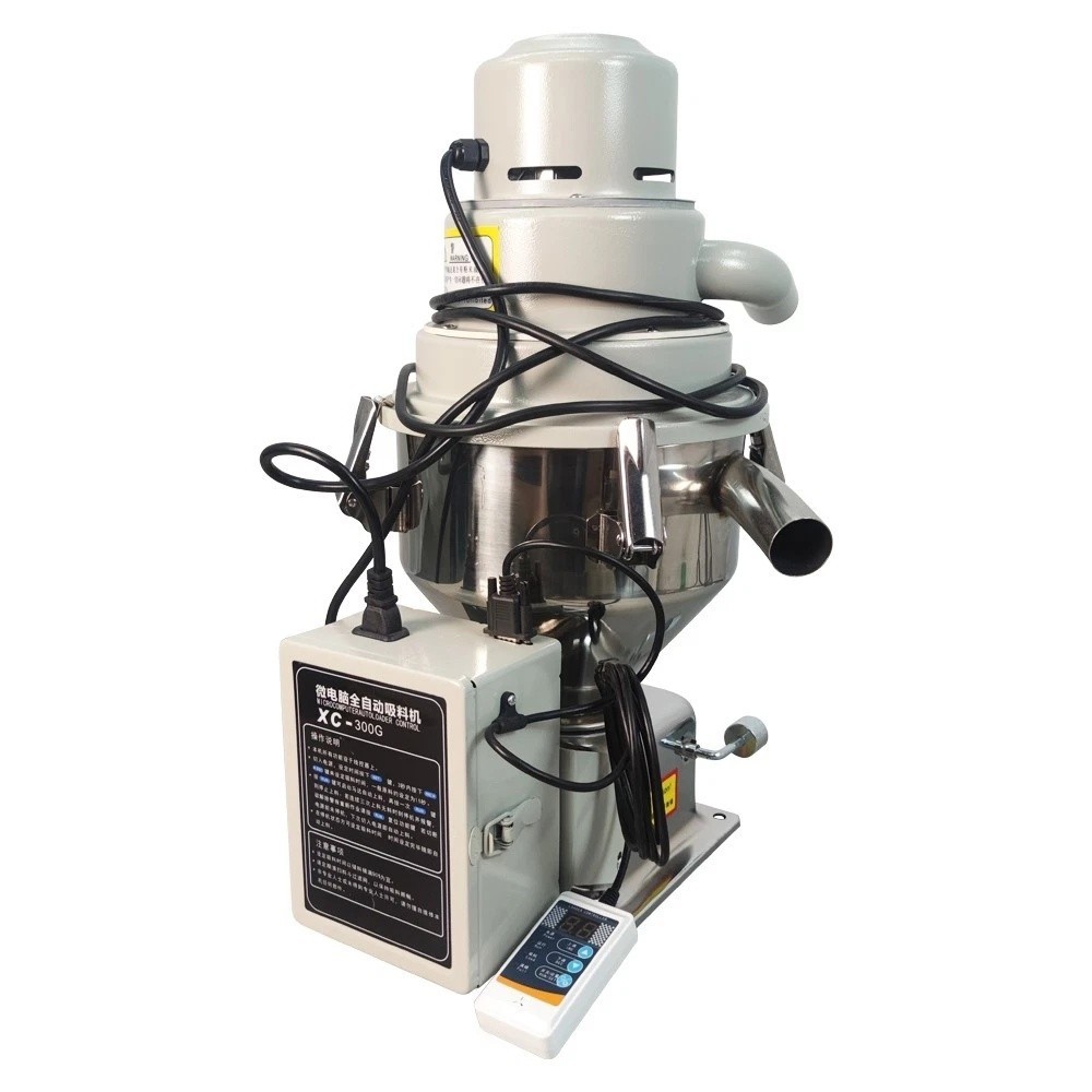 220V Auto Vacuum Suction Feeding Machine XC-300G Materials Feeder Loader 7.5L