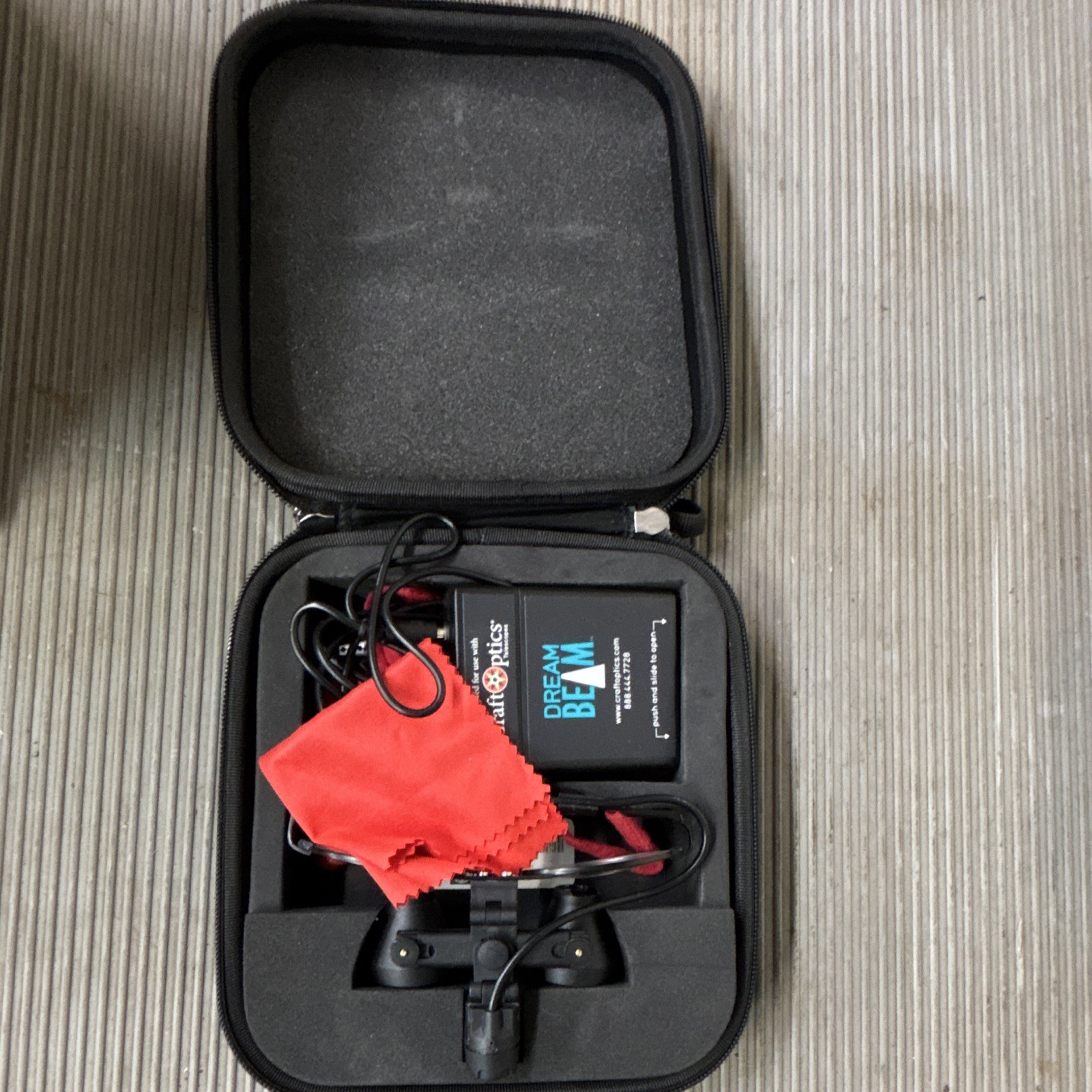 CraftOptics Dream Beam Head Light BLK 51 with Case