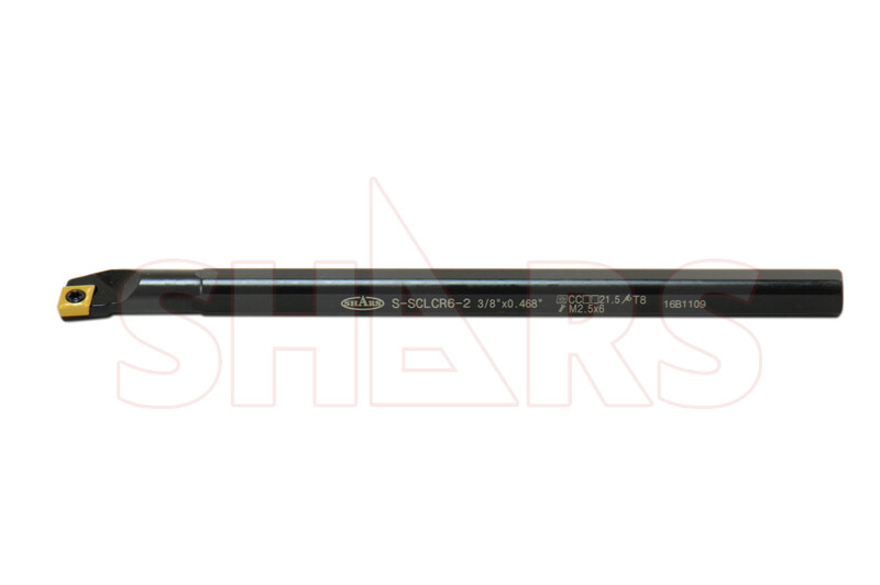 SHARS 3/8×6″ SCLCR INDEXABLE BORING BAR HOLDER + CCMT INSERT + CERT !]