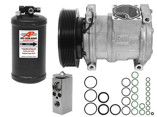 A/C Compressor Kit, John Deere Tractor 8100 8110 8200 8210 8300 8310 8400 8410