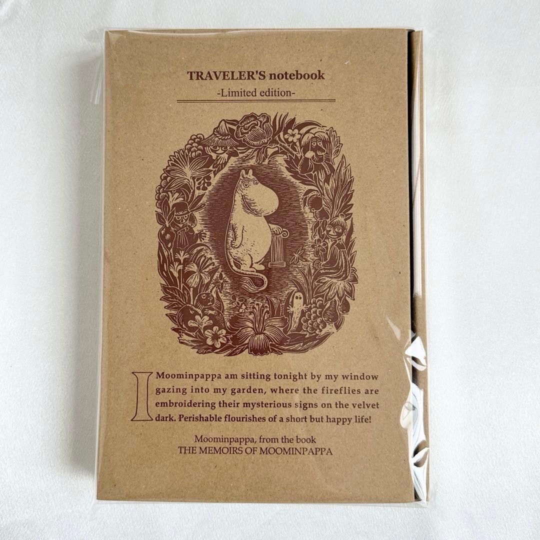 Traveler’s Notebook Limited Set MOOMIN Moomin Dad’s Papa Memories Japan Edition