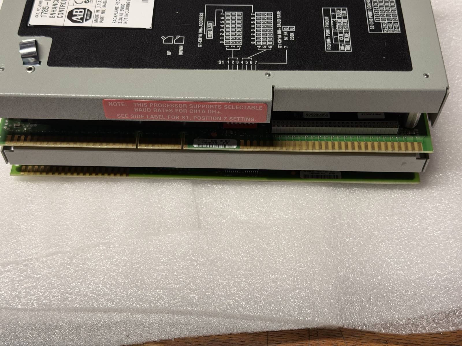 —USED COMBO—Allen Bradley 1785-L80B/E & 1785-ENET A Processor & Ethernet Module