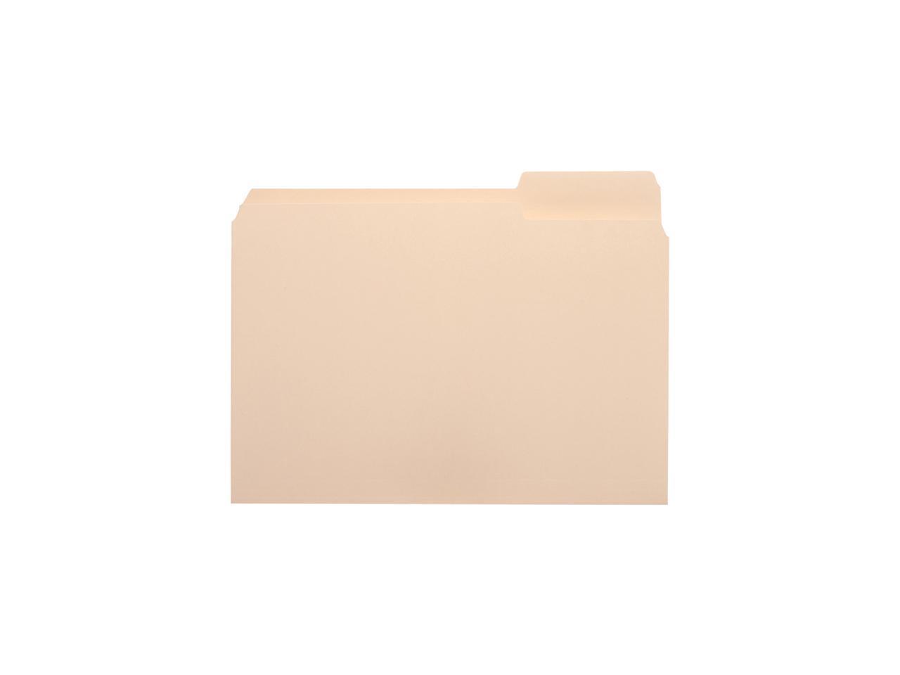 Business Source 16492 Top Tab File Folder – 8.50″ Width x 11″ Length Sheet Size