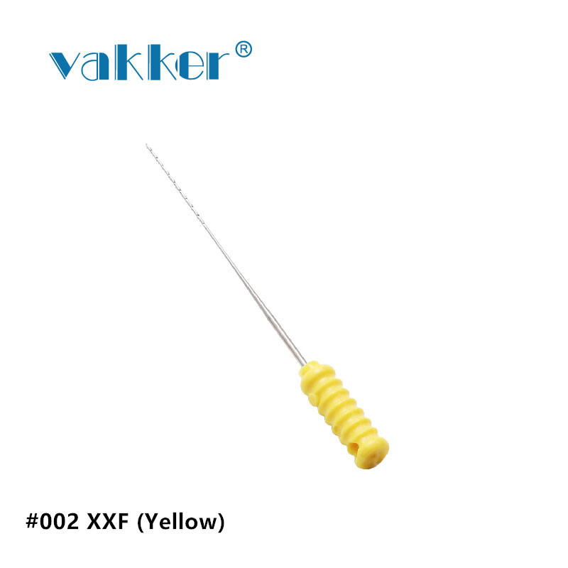 Dental Root Canal Cleaning Barbed Broaches #00-06, Stainless Steel 21mm 25MM