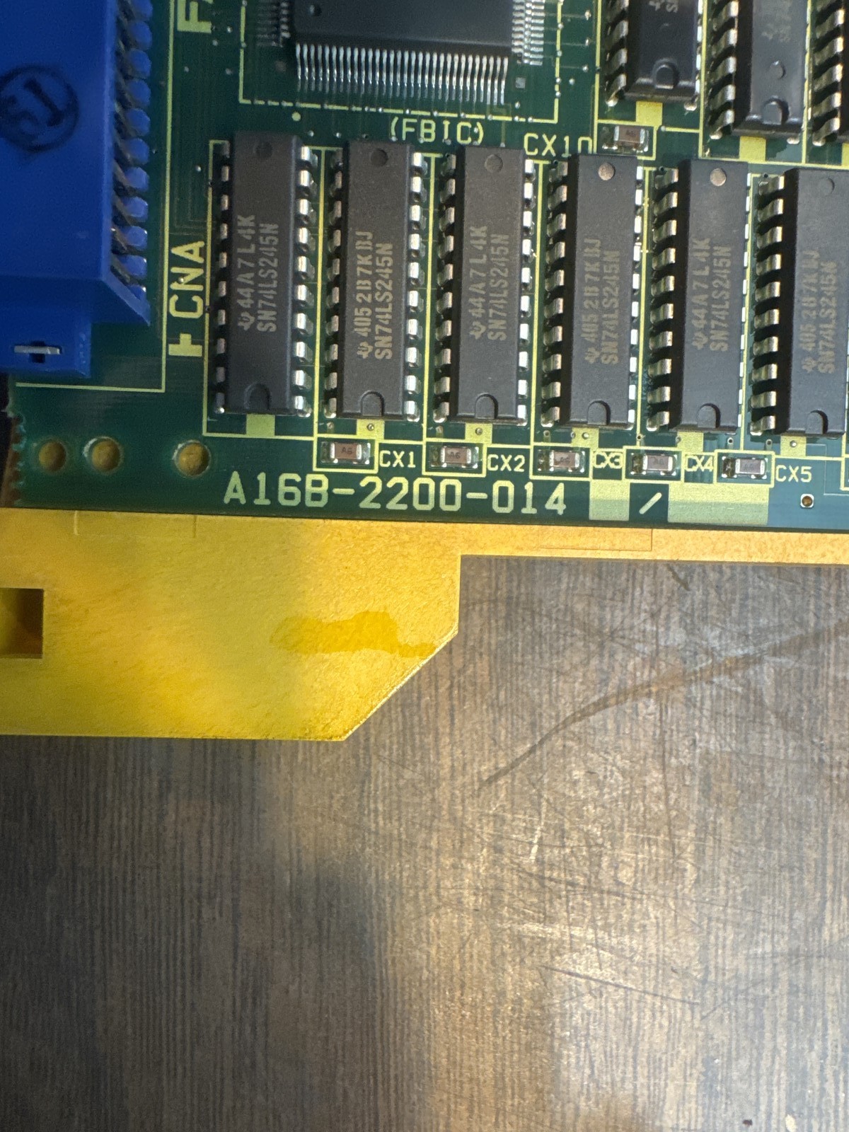 Fanuc A16B-2200-0140/16E Base 2 CNC CPU Board Series 15 INV=33580