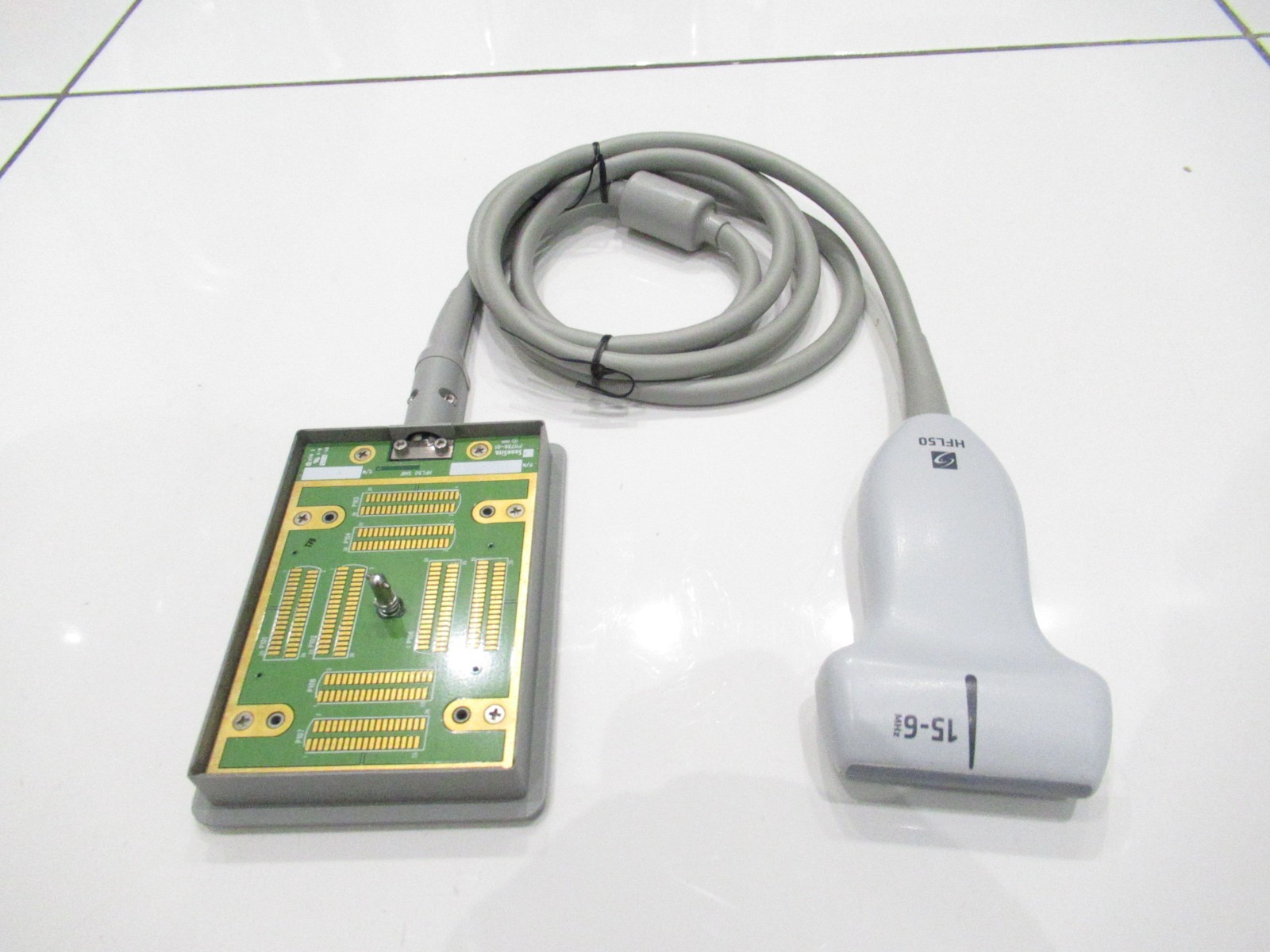 SONOSITE HFL50x/15-6 MHz ULTRASOUND M-TURBO EDGE II SII LINEAR TRANSDUCER PROBE