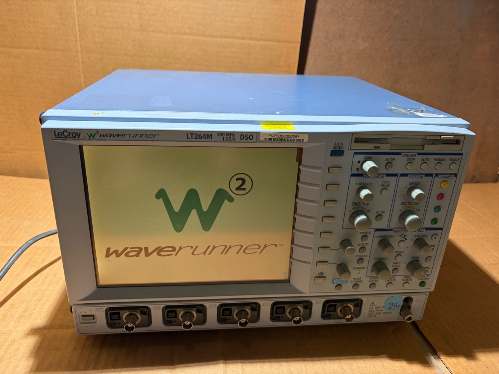 LeCroy WaveRunner LT264M Oscilloscope, 350MHz, 1GS/s, 4 Channels