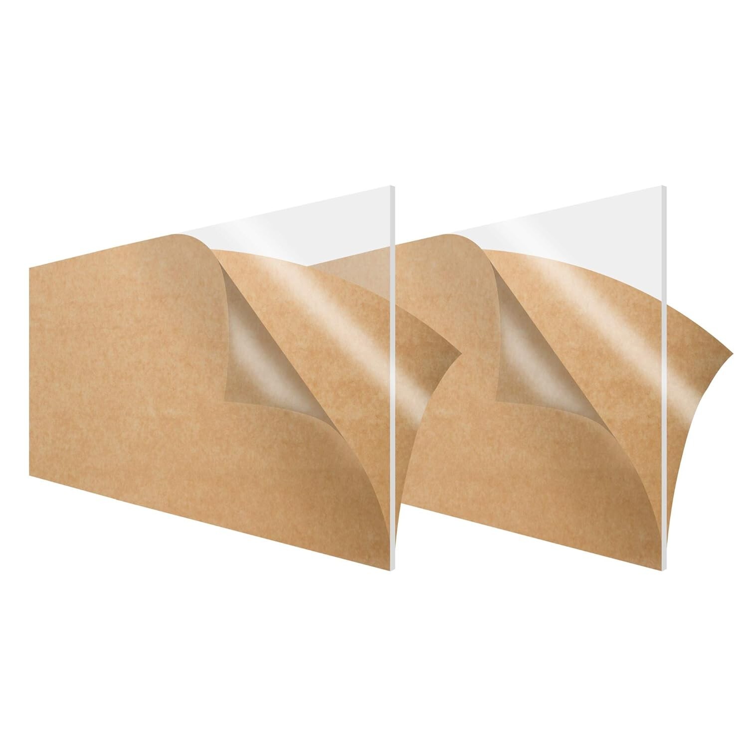Clear Cast Plexiglass Acrylic Sheet 6×12 Multipurpose High-Clarity DIY Pack of 2