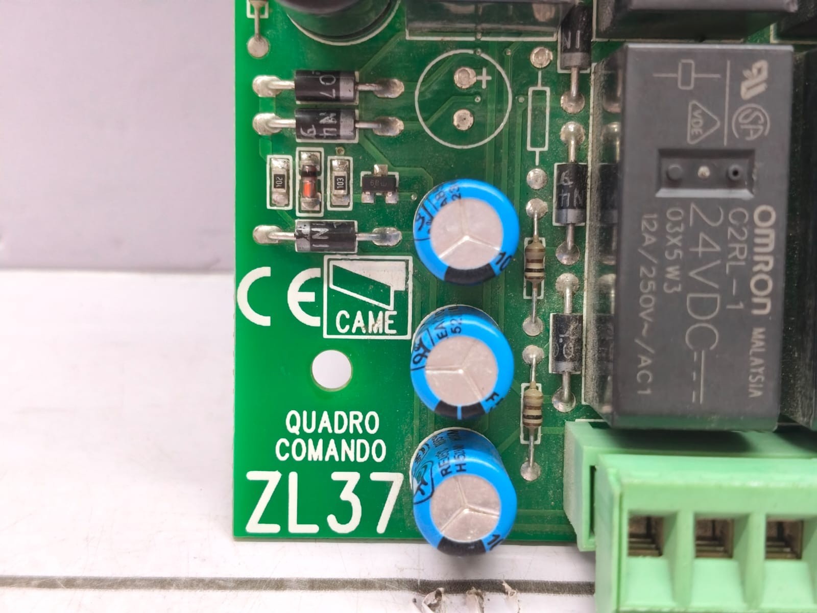 CAME ZL37 Quadro Comando Control Board for GARD4000 / GARD6000 Gate Barriers NEW