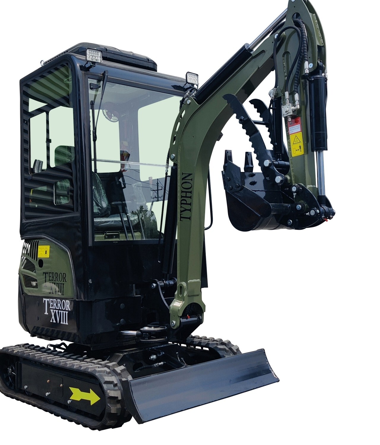 2025 New Arrival 2 Ton Mini Excavator TERROR XVIII Small Digger, KUBOTA D902