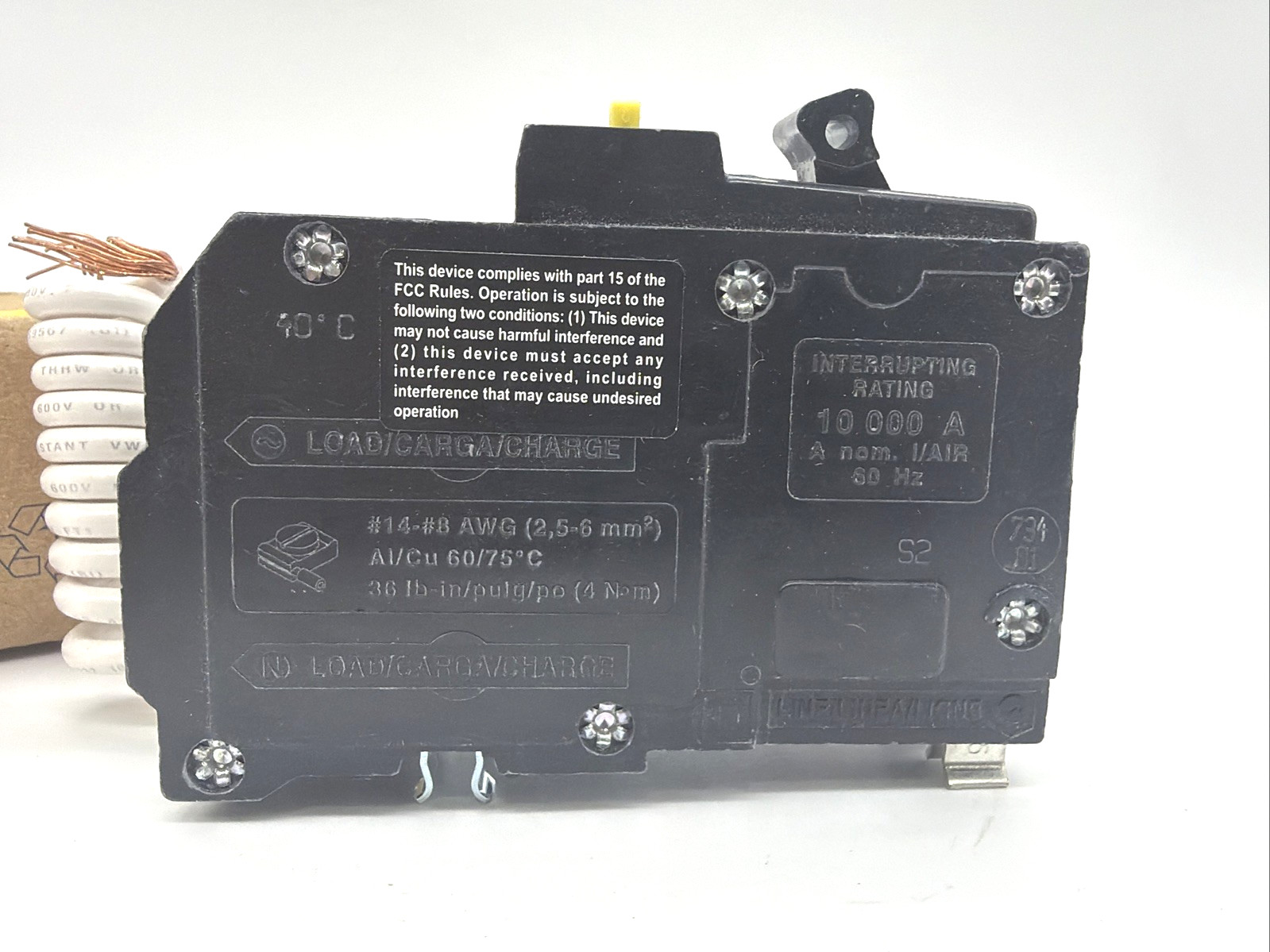 Square D QO225GFI 25A 2-Pole GFCI Qwik-Gard Ground Fault QO Breaker 120/240V
