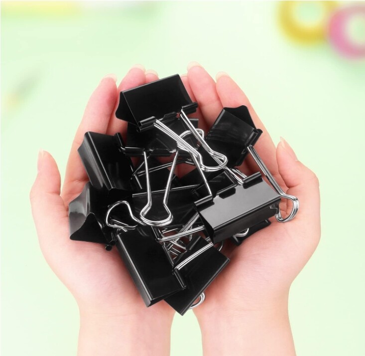 extra Binder Clips large paper Binder Clips 2 inch assorted medium small mini 13