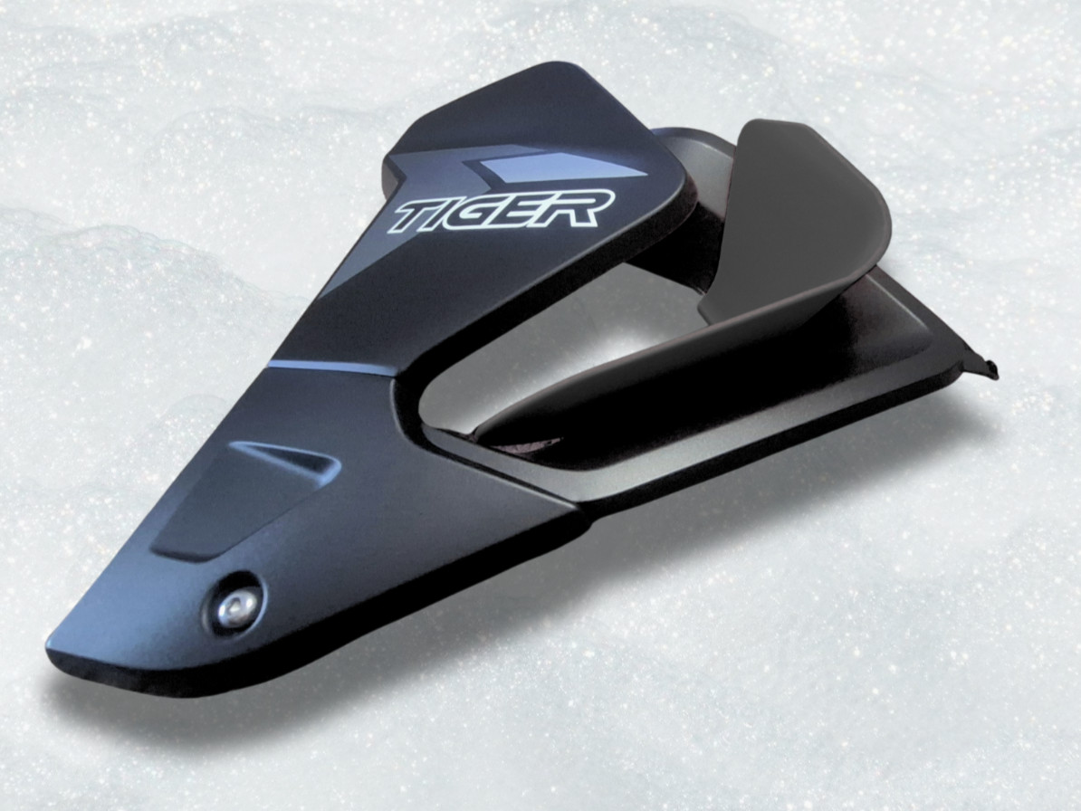 V2.0 Stripe Series Clip On Triumph Tiger 850/900 Air Deflectors – UK