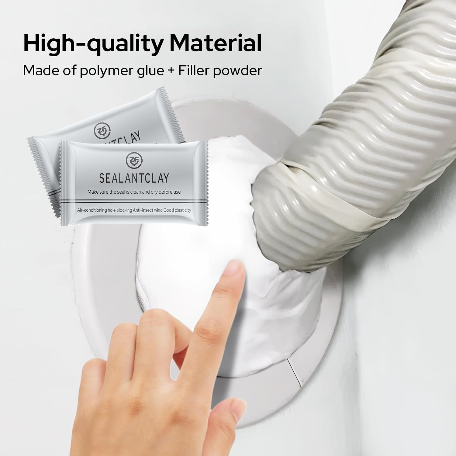 New Type White Waterproof Sealant Mastic, Repair Sealing Clay, Quick Mending Mud