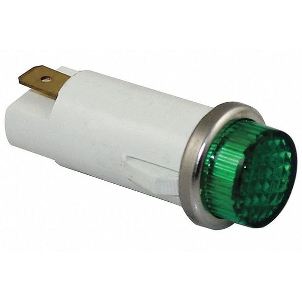 Raised Indicator Light, Green, 120V, 20C852